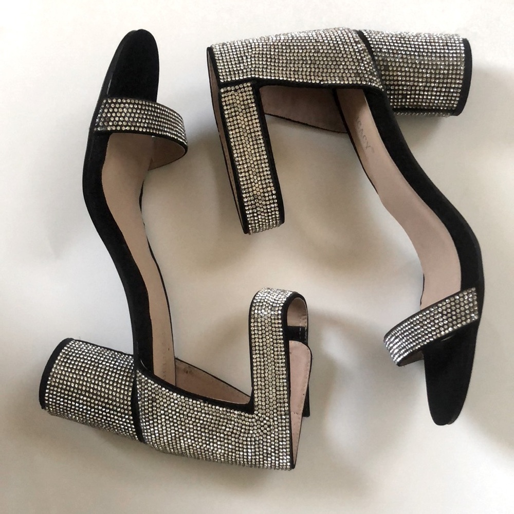 Black Delicacy strap heels
